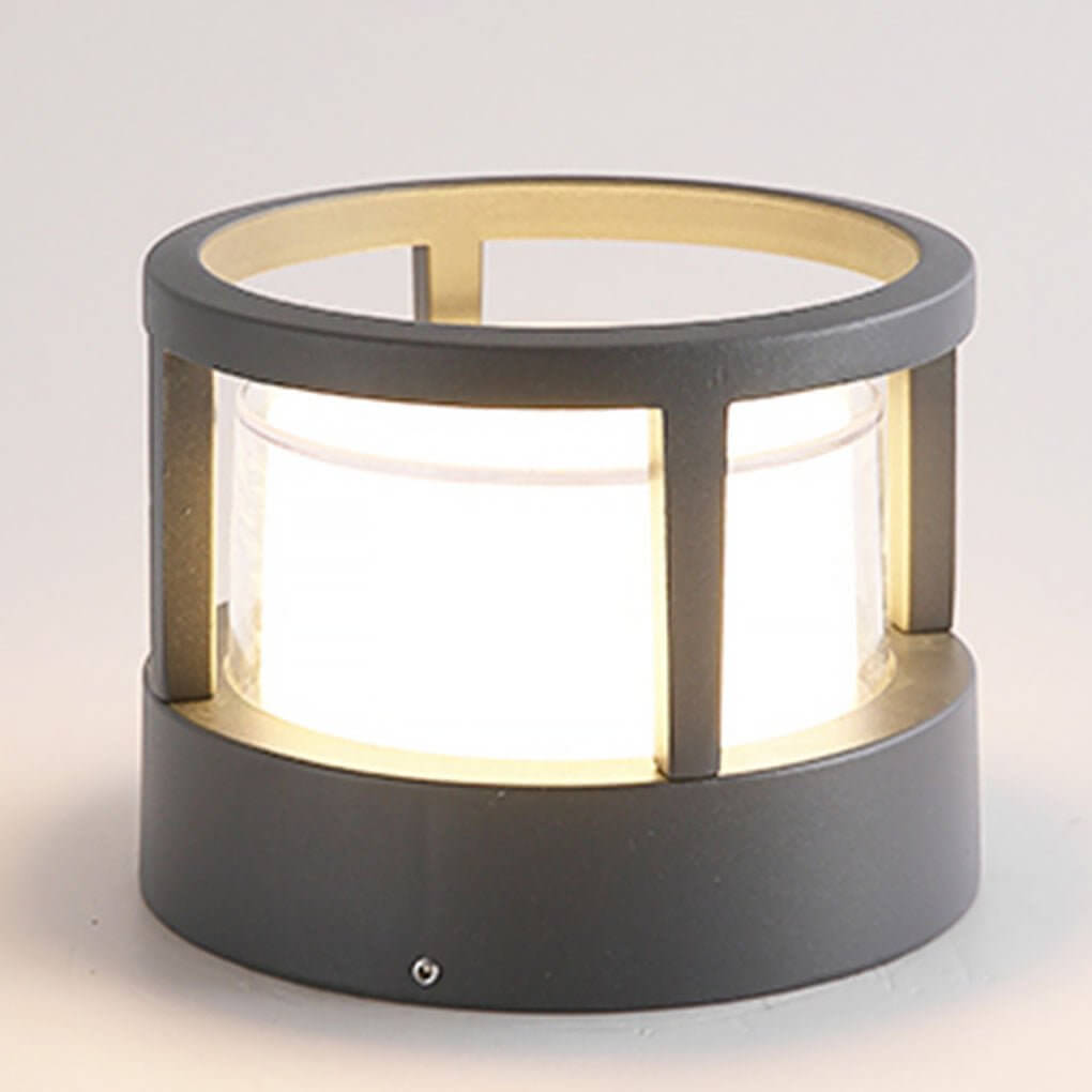 Versatile LED Multi-Mount Lantern Modern Outdoor Lighting for Walls, Walkways, and Posts - Lamp Outdoor