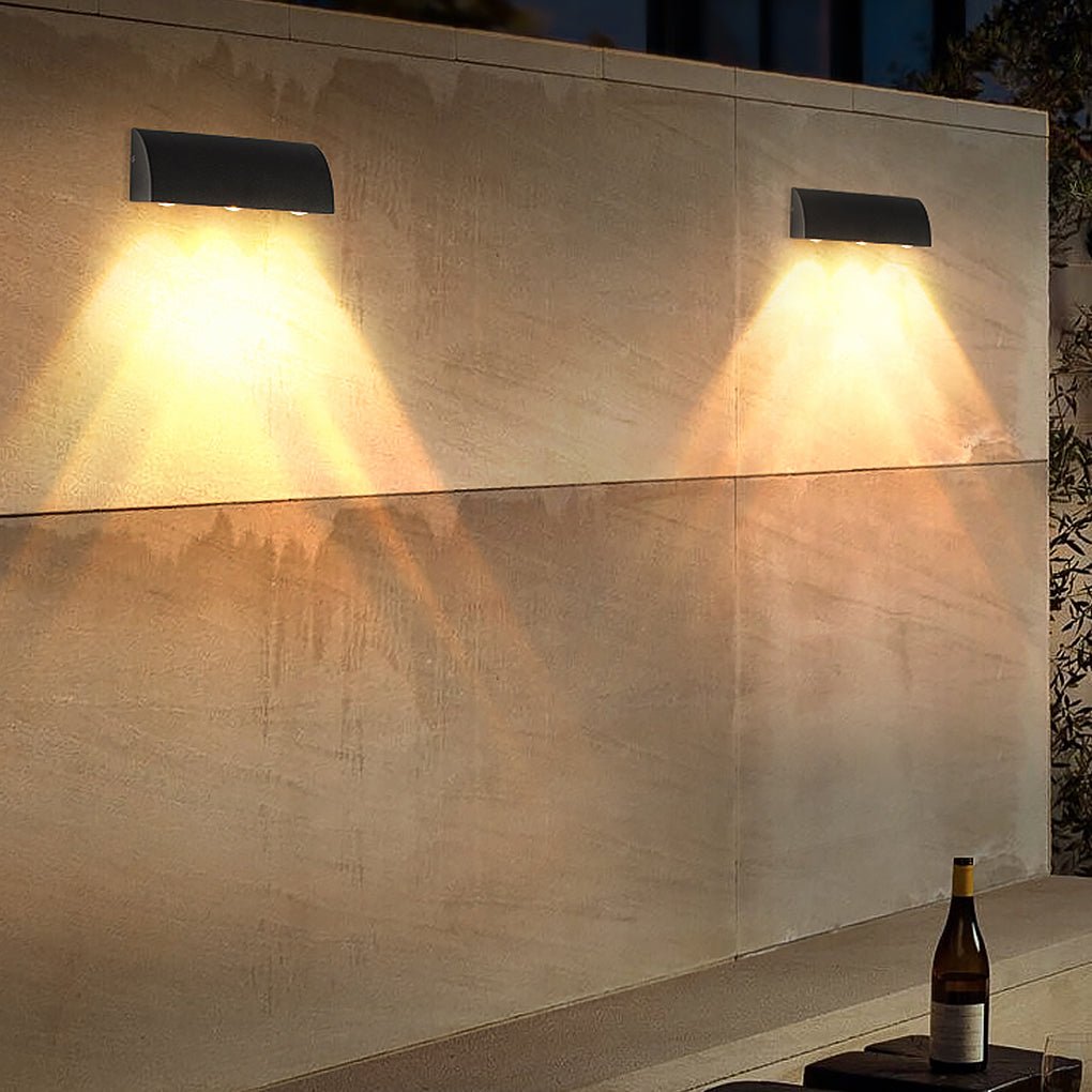 Outdoor Minimalist LED Waterproof Wall Light for Courtyard Balcony Foyer - Lamp Outdoor