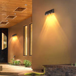 Outdoor Minimalist LED Waterproof Wall Light for Courtyard Balcony Foyer - Lamp Outdoor