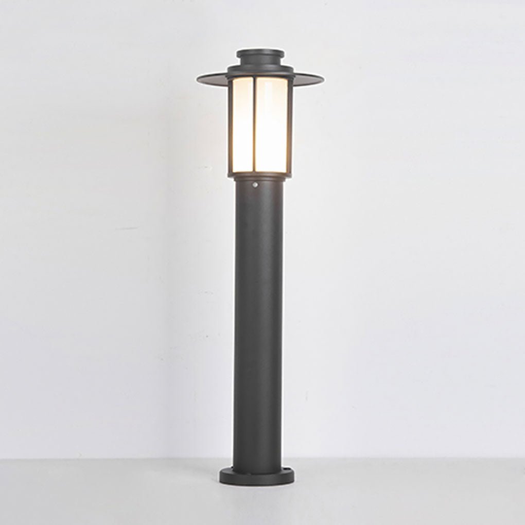 Sleek Cylindrical LED Bollard Light Modern Decorative Outdoor Lighting - Lamp Outdoor