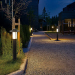 Sleek Cylindrical LED Bollard Light Modern Decorative Outdoor Lighting - Lamp Outdoor