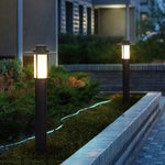Sleek Cylindrical LED Bollard Light Modern Decorative Outdoor Lighting - Lamp Outdoor