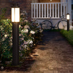 Sleek Cylindrical LED Bollard Light Modern Decorative Outdoor Lighting - Lamp Outdoor