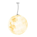 Outdoor Resin Moon Texture Chandelier Waterproof Landscape Decorative Lighting - Lamp Outdoor