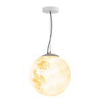 Outdoor Resin Moon Texture Chandelier Waterproof Landscape Decorative Lighting - Lamp Outdoor