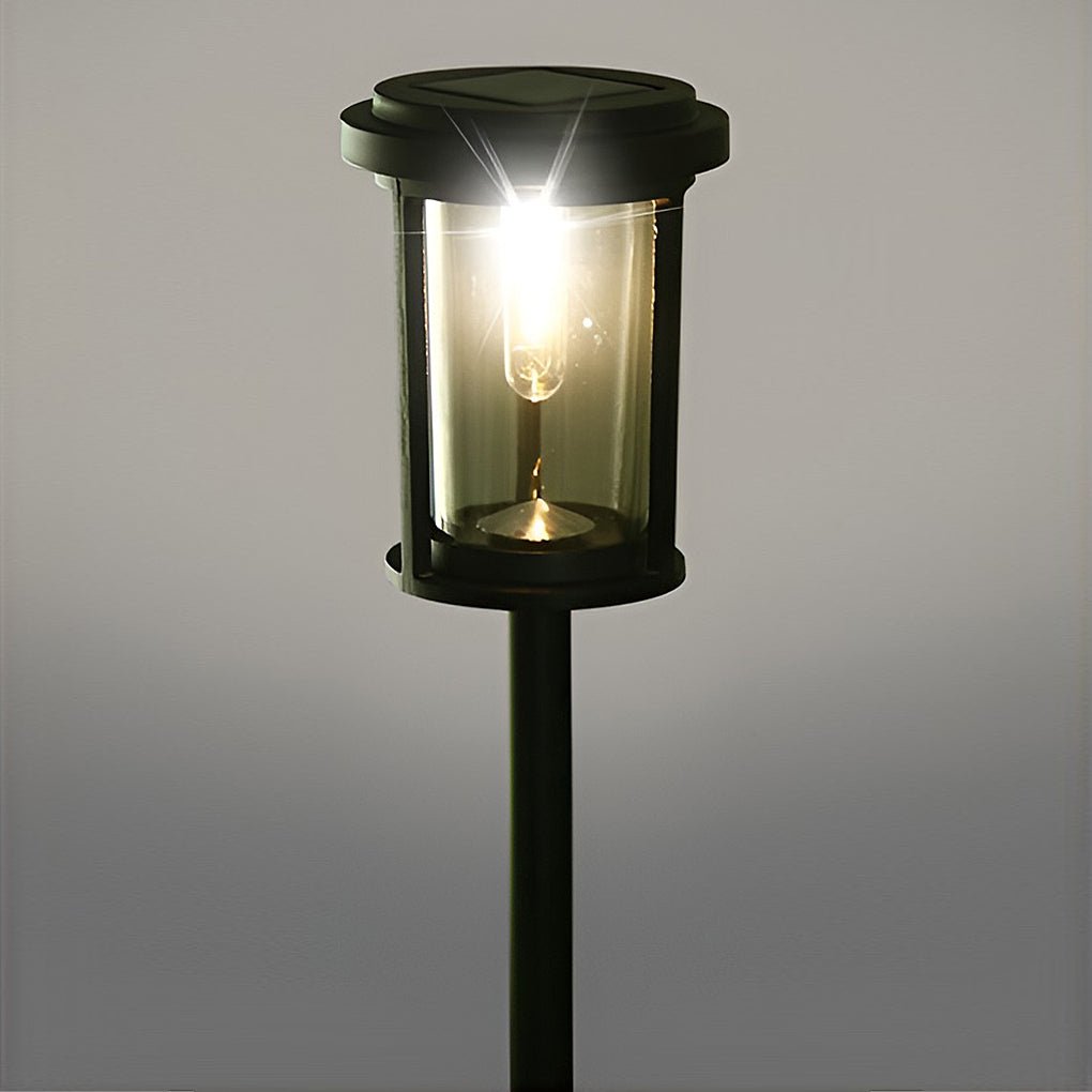 High Efficiency Solar LED Post Lights Modern Automatic Outdoor Pathway Lighting - Lamp Outdoor