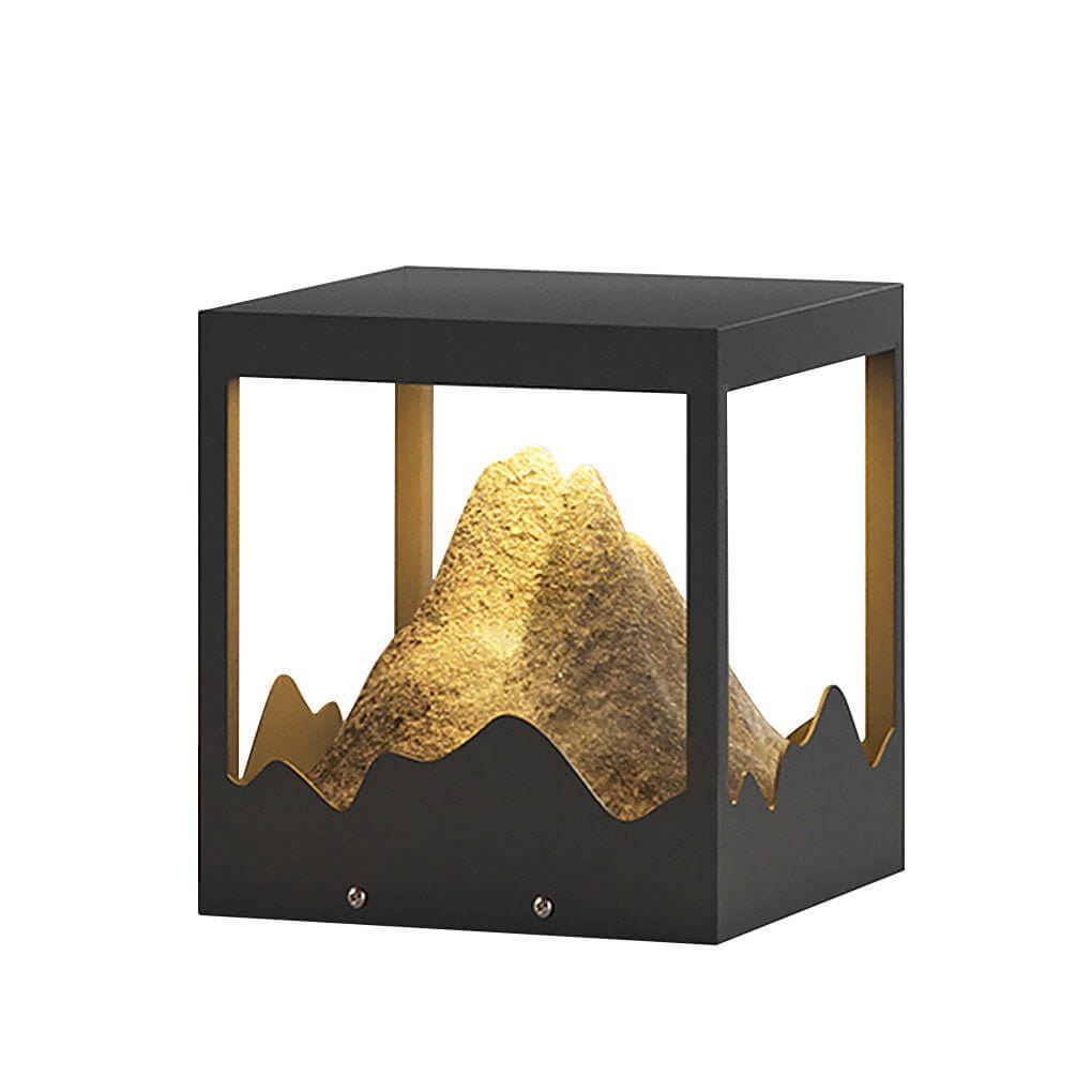 Outdoor Solar Waterproof Mountain Landscape Decorative Lighting Column Light - Lamp Outdoor
