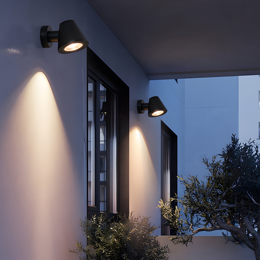 Waterproof Wall Spot Light LED Aluminum for Long-Range Illumination - Lamp Outdoor