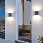 Waterproof Square LED up and down Lighting Modern Outdoor Wall Lights - Lamp Outdoor