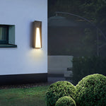 Arched Trapezoid Waterproof Black LED Modern Outdoor Wall Lights Wall Lamp - Lamp Outdoor