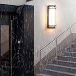Outdoor Waterproof Double-layer Lampshade Gate Column Exterior Wall Sconces - Lamp Outdoor