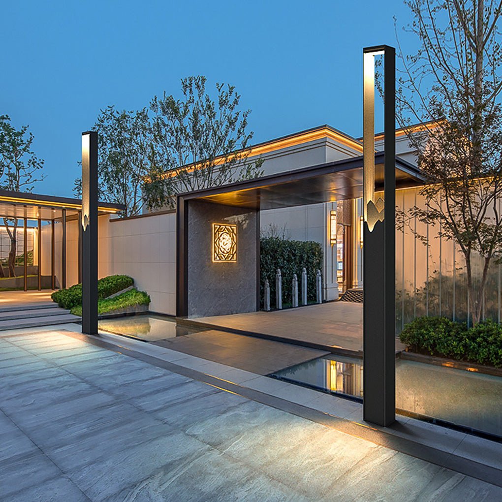 LED Mountain Scenery Path Lights Waterproof Landscape Lighting for Outdoor Elegance - Lamp Outdoor