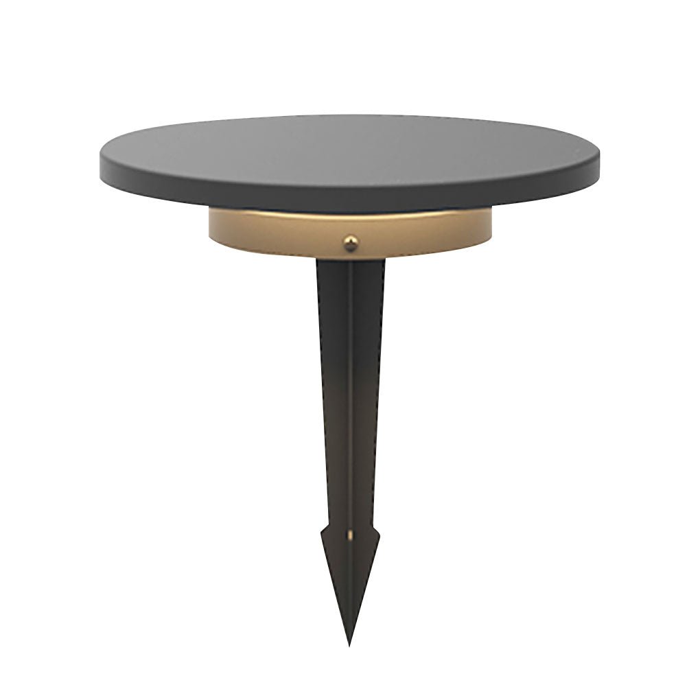 Halo Bottom-Emitting LED Ground Solar Lights Durable & Elegant for Outdoors - Lamp Outdoor