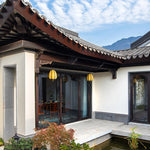 Outdoor Waterproof Landscape Garden Lamp Imitation Marble Villa Chandelier - Lamp Outdoor
