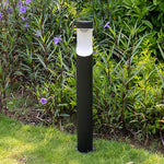 Modern Black Aluminum Outdoor Post Light with Moon Cutout IP65 Waterproof - Lamp Outdoor
