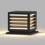 Outdoor Waterproof LED Post Lights Solar Landscape Decorative Lighting - Lamp Outdoor