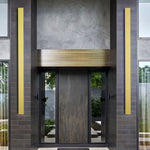 Outdoor Waterproof Rust-proof Minimalist Linear LED Wall Sconces Garden Lights - Lamp Outdoor