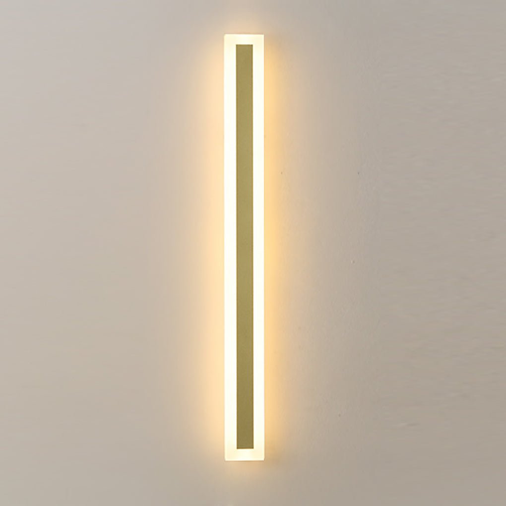 Outdoor Waterproof Rust-proof Minimalist Linear LED Wall Sconces Garden Lights - Lamp Outdoor