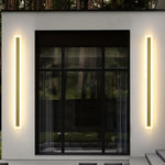 Outdoor Waterproof Rust-proof Minimalist Linear LED Wall Sconces Garden Lights - Lamp Outdoor