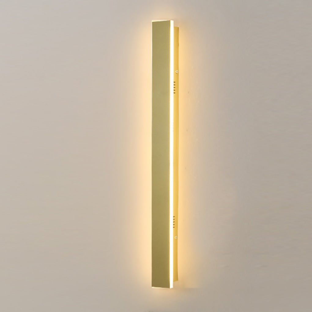 Outdoor Waterproof Rust-proof Minimalist Linear LED Wall Sconces Garden Lights - Lamp Outdoor