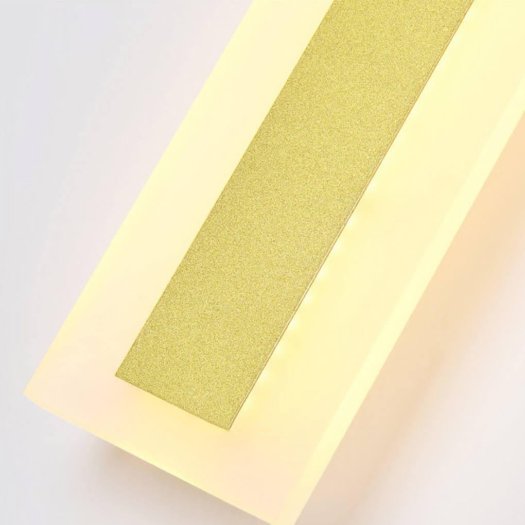 Outdoor Waterproof Rust-proof Minimalist Linear LED Wall Sconces Garden Lights - Lamp Outdoor