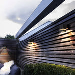 Square Round Waterproof Up And Down Lighting LED Modern Wall Sconces - Lamp Outdoor