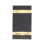 Square Round Waterproof Up And Down Lighting LED Modern Wall Sconces - Lamp Outdoor
