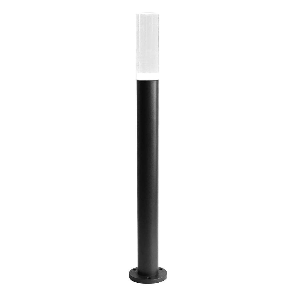 Transparent Acrylic Shade Aluminum Waterproof Modern Pathway Bollard Lights - Lamp Outdoor