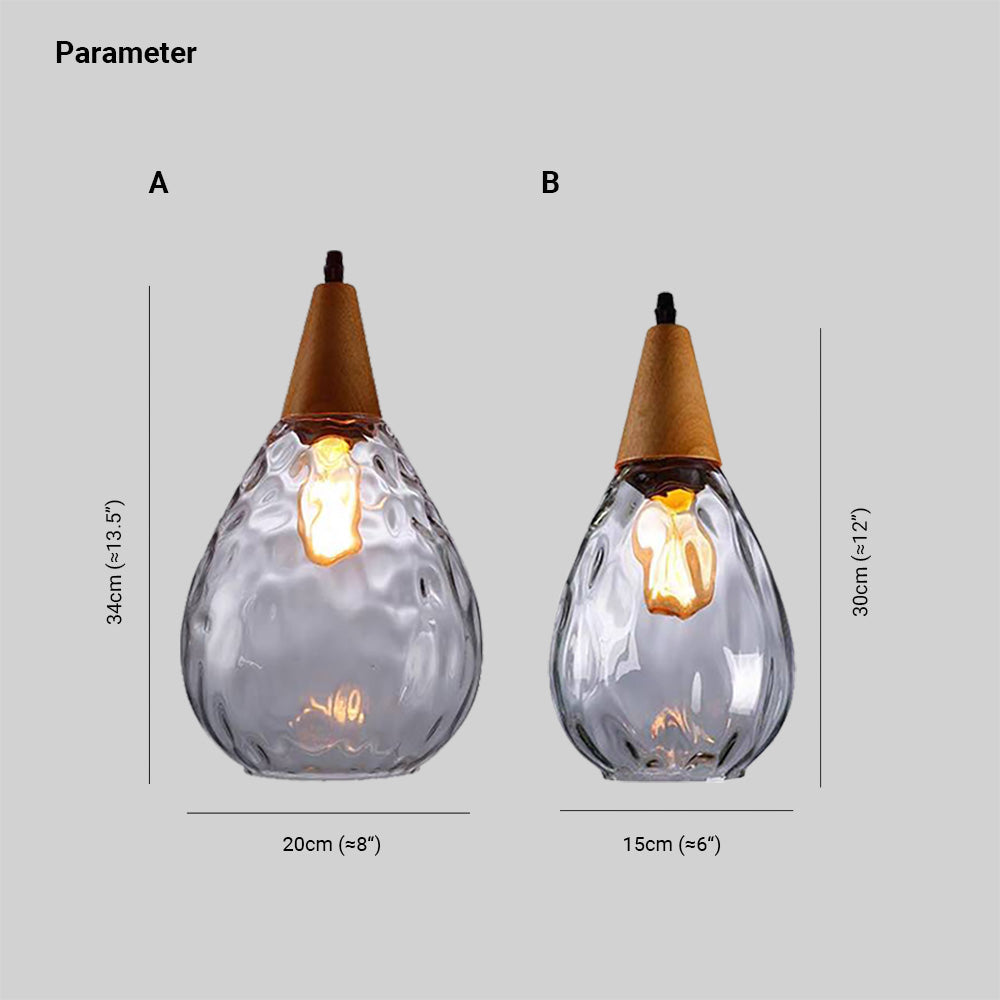 Teardrop Pendant Light - Lamp Outdoor