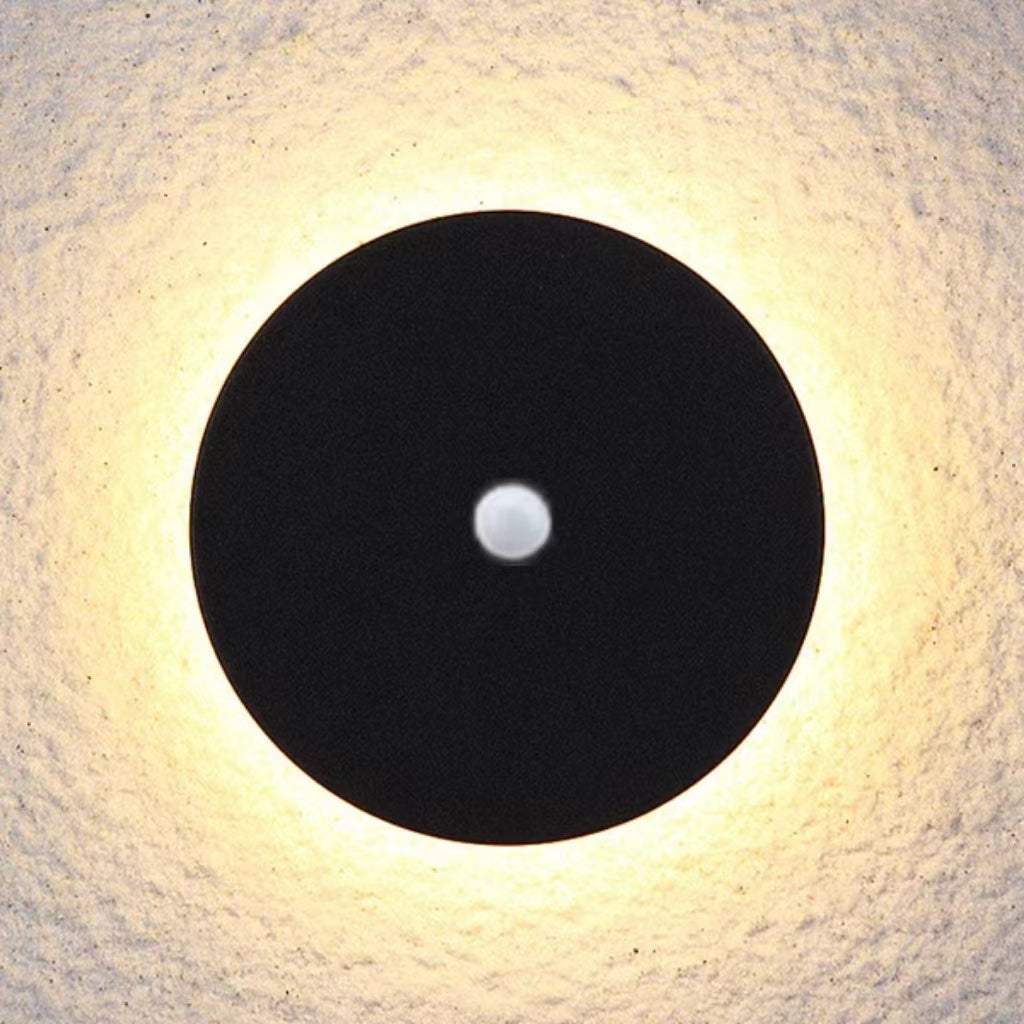 Klyne Minimalist Round/Square Outdoor Wall Lamp LED, Black/White - Lamp Outdoor