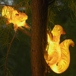 Solar Animal Garden Lights LED Waterproof Hanging - Lamp Outdoor
