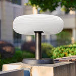 Outdoor Solar Pillar Lights Waterproof Round Landscape - Lamp Outdoor