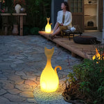 Animal Floor Lamp PE Material Illuminated - Lamp Outdoor