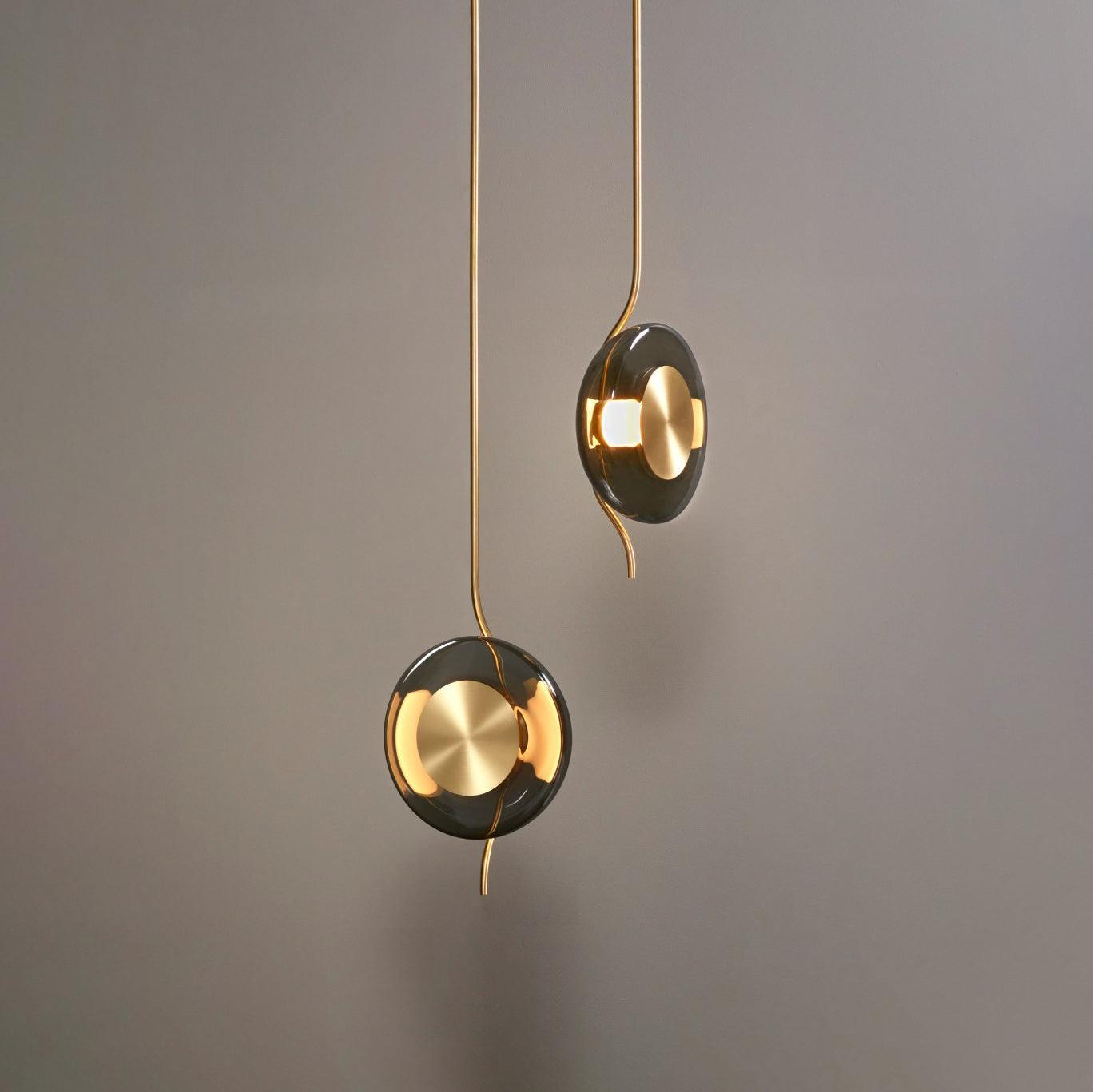Umirus Modern Minimalist Glass Metal Pendant Lamp - Lamp Outdoor