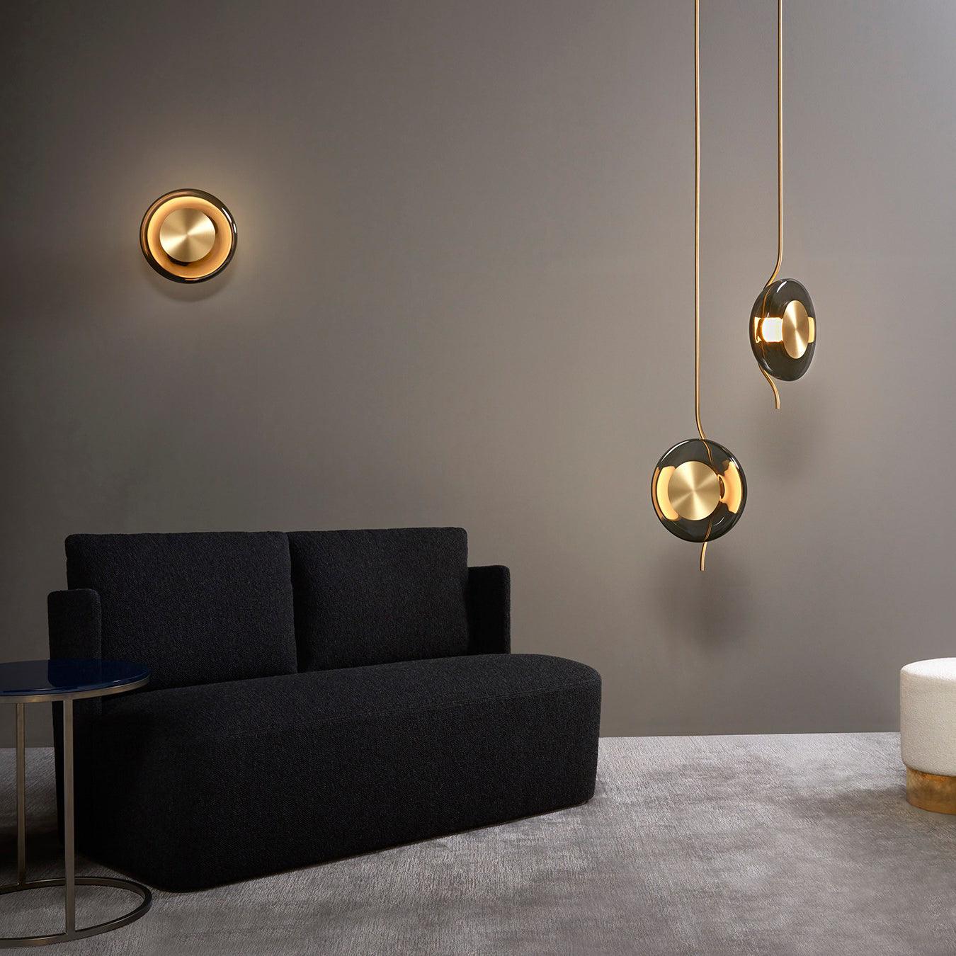 Umirus Modern Minimalist Glass Metal Pendant Lamp - Lamp Outdoor