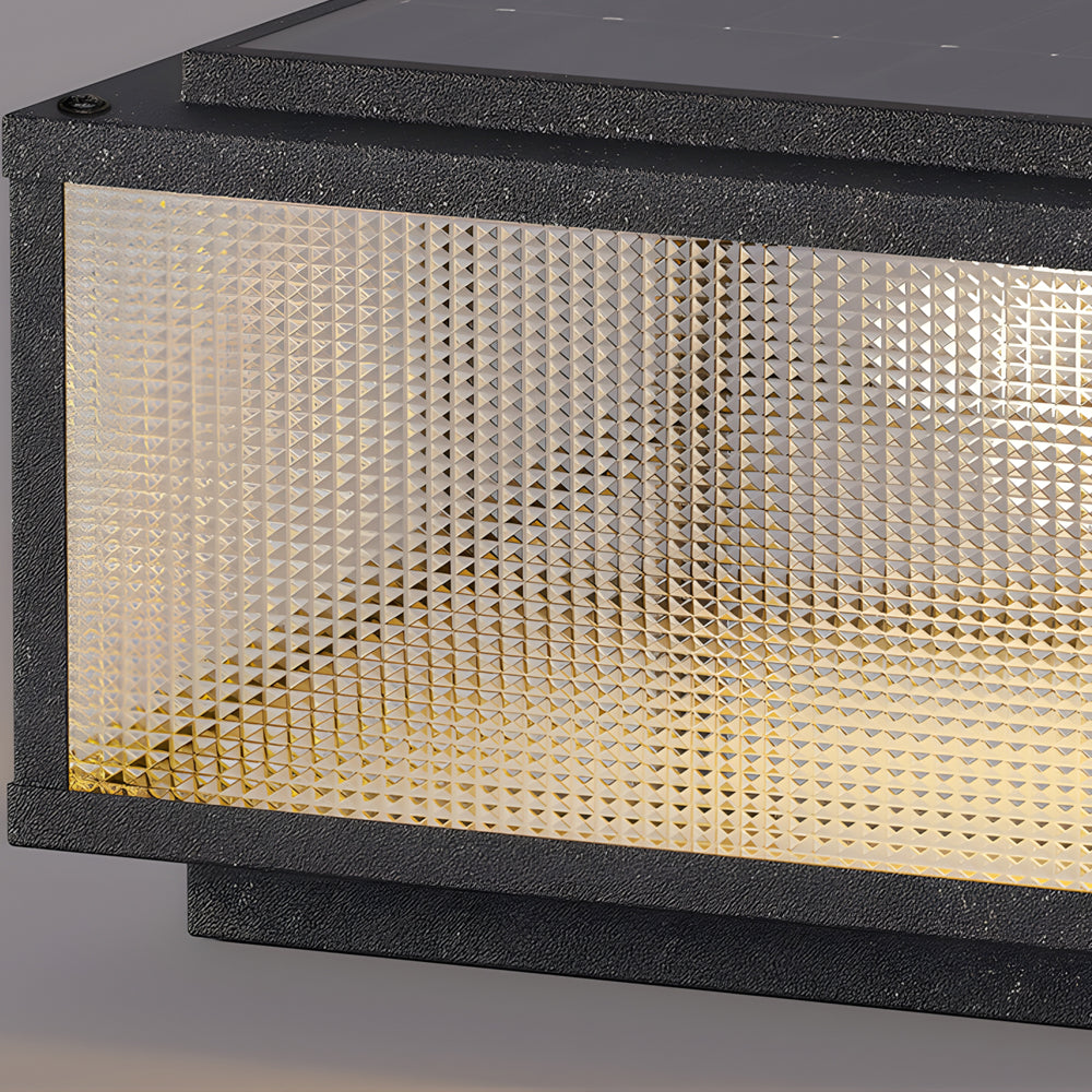 Outdoor Pillar Light Fixtures Cast Aluminum Square Waterproof - Lamp Outdoor
