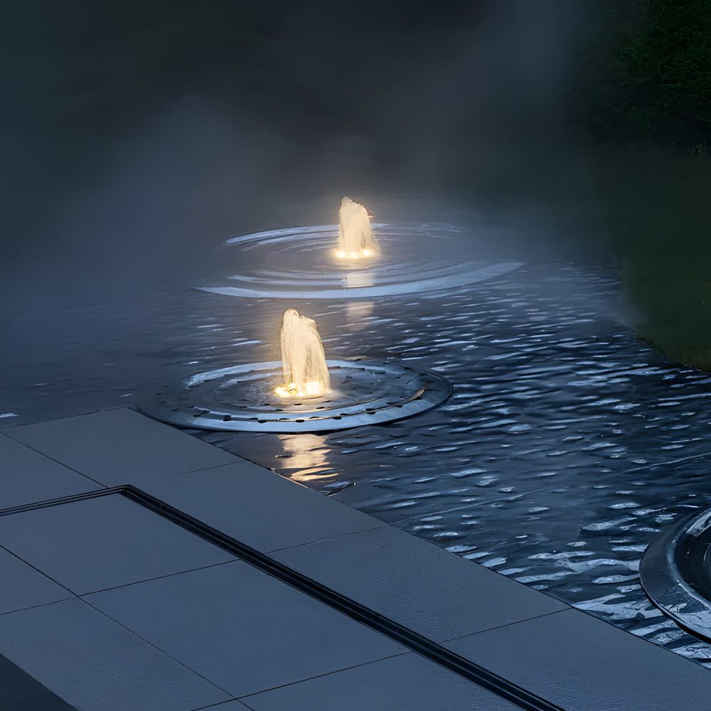 LED Fountain Light Waterproof Aluminum - Lamp Outdoor