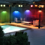 Solar-Powered Outdoor Wall Wash Lighting Waterproof Decorative - Lamp Outdoor