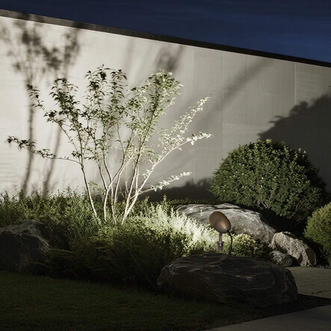 Flood LED Plug in Outdoor Spotlight Minimalist Style - Lamp Outdoor