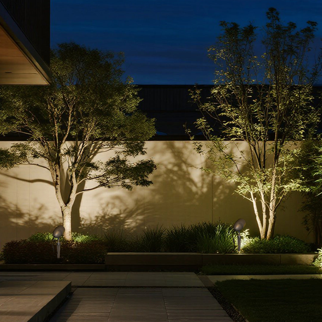 Flood LED Plug in Outdoor Spotlight Minimalist Style - Lamp Outdoor