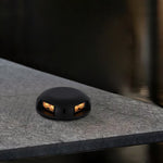 Modern Round LED Surface Flush Mounted Step Light Landscape Waterproof Decking Lights - Lamp Outdoor