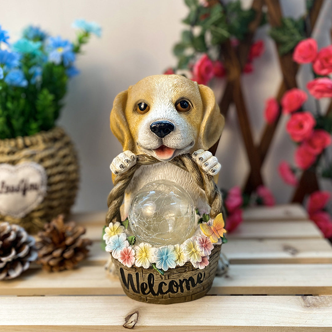 Resin Animal Garden Solar Lights - Lamp Outdoor