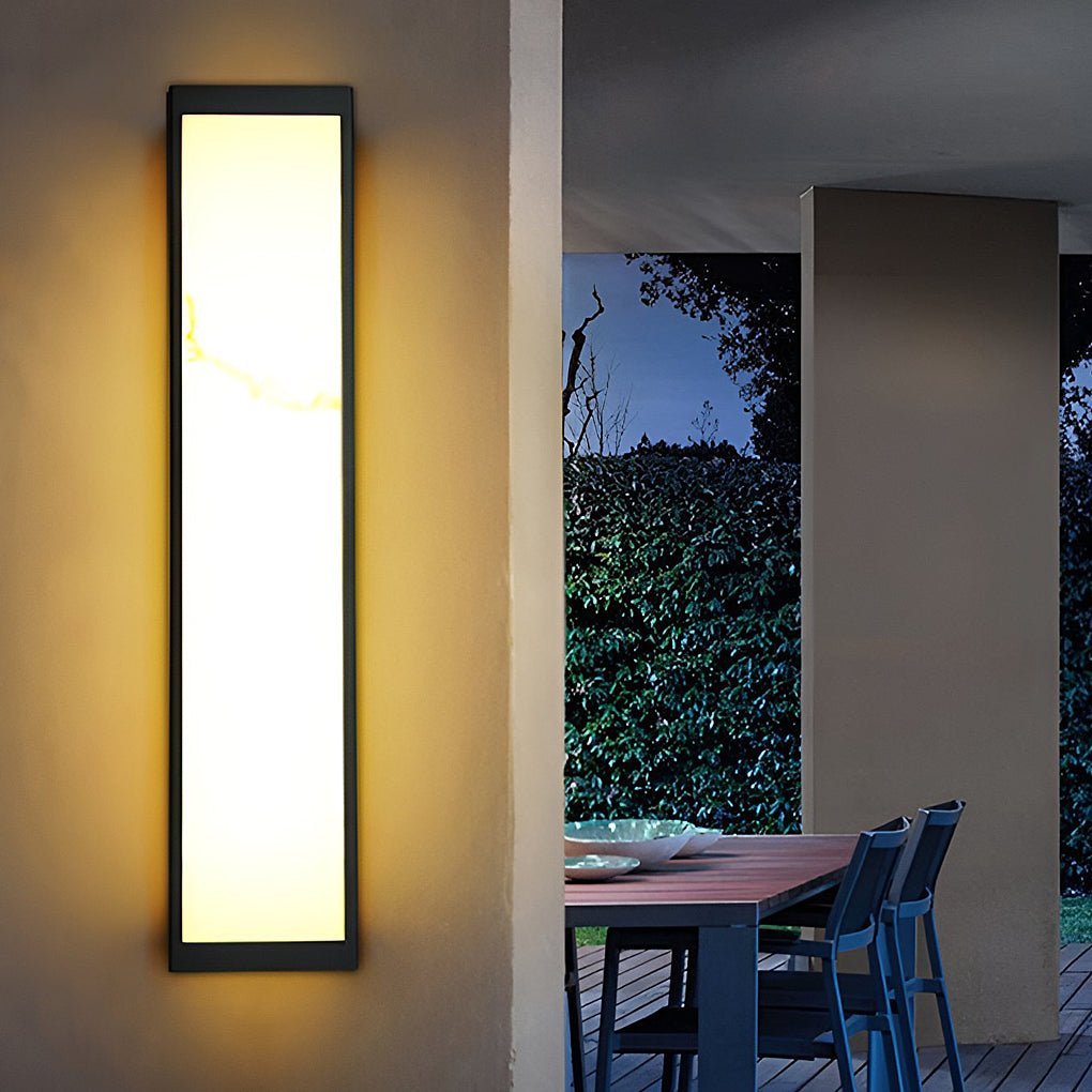 Rectangle Outdoor Wall Lights LED Wall Lamp Wall Sconce Lighting Wall Mounted Lights - Lamp Outdoor