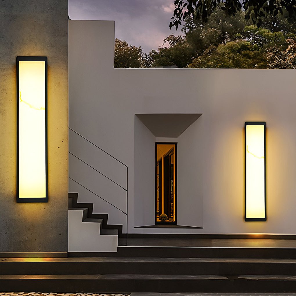 Rectangle Outdoor Wall Lights LED Wall Lamp Wall Sconce Lighting Wall Mounted Lights - Lamp Outdoor