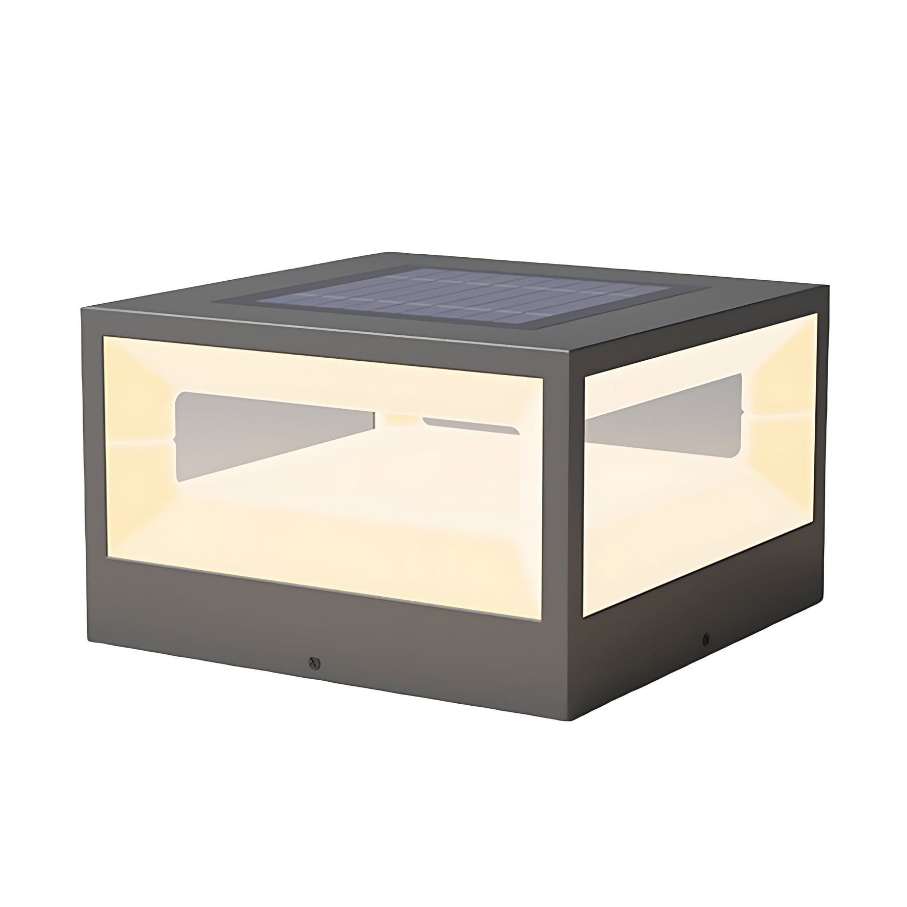 Hollow Square Pillar Light Waterproof - Lamp Outdoor