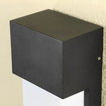 Rectangular Waterproof LED 10W Black Modern Outdoor Wall Light Fixture - Lamp Outdoor