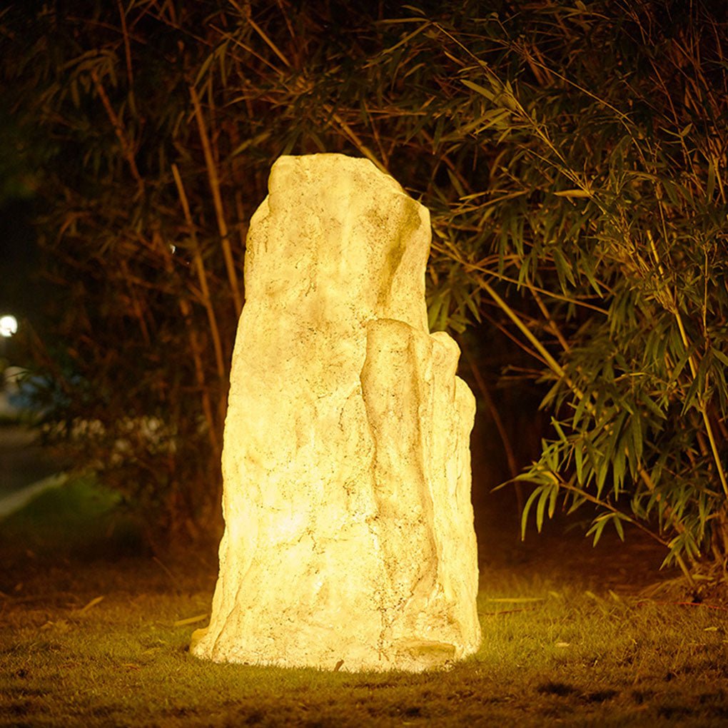 Simulated Stone Resin LED Landscape Lighting Decorative Outdoor Lawn Lamp - Lamp Outdoor