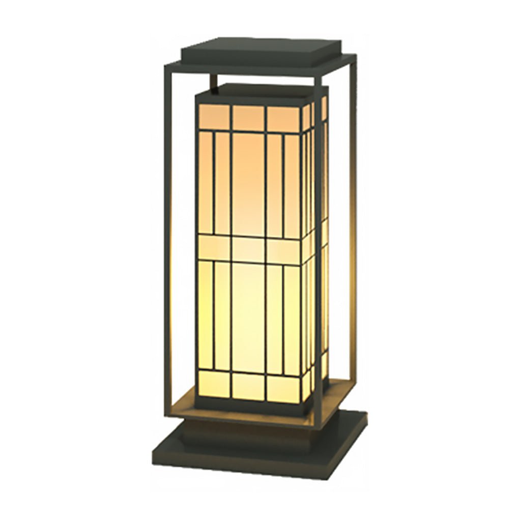 Asian Inspired Solar Path Lights Elegant Retro LED Decor for Outdoor Spaces - Lamp Outdoor
