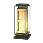 Asian Inspired Solar Path Lights Elegant Retro LED Decor for Outdoor Spaces - Lamp Outdoor