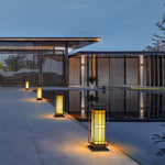 Asian Inspired Solar Path Lights Elegant Retro LED Decor for Outdoor Spaces - Lamp Outdoor